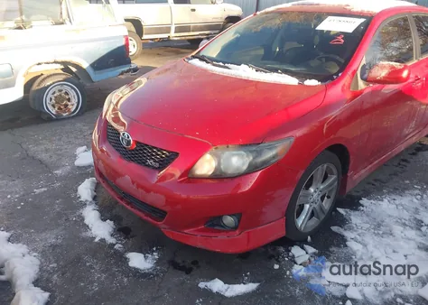2009 Toyota Corolla Xrs из США, поврежденный, VIN 1NXBE40EX9Z129135